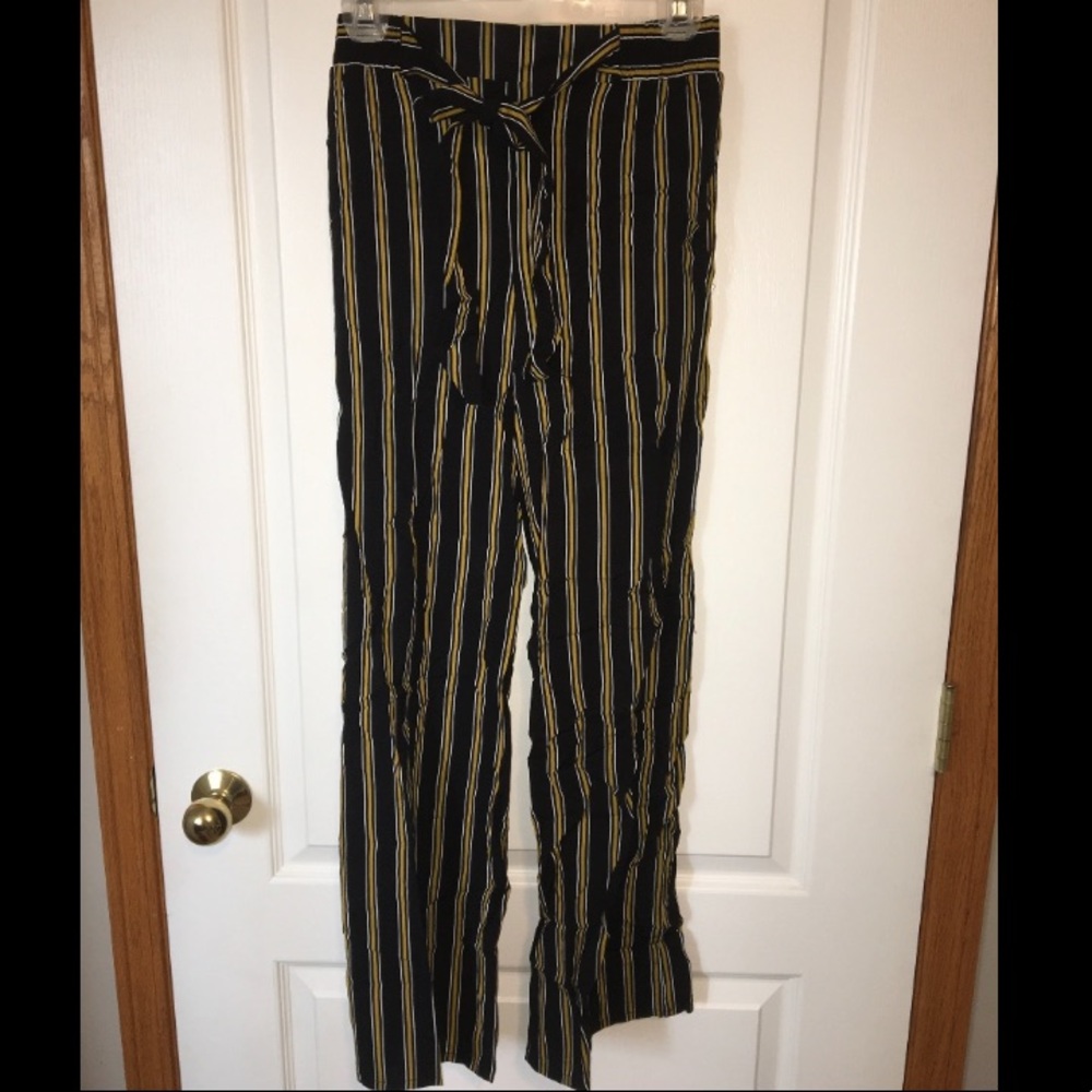 Urban planet striped tie pants!